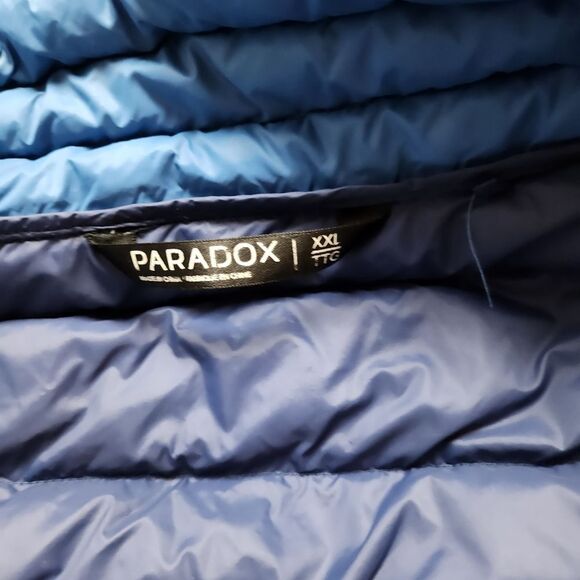 PARADOX / XXL / Men's Packable Duck Down Puffer Coat Jacket - Picture 9 of 15